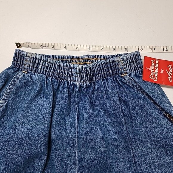 VTG Chic Comfort Collection Women's Size 6P Petite Misses NWT Pull On Mom Jeans - Picture 9 of 16